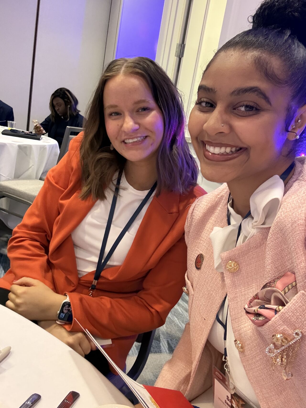 Student government attendees networking at the ASGA New York Spring Student Government Summit